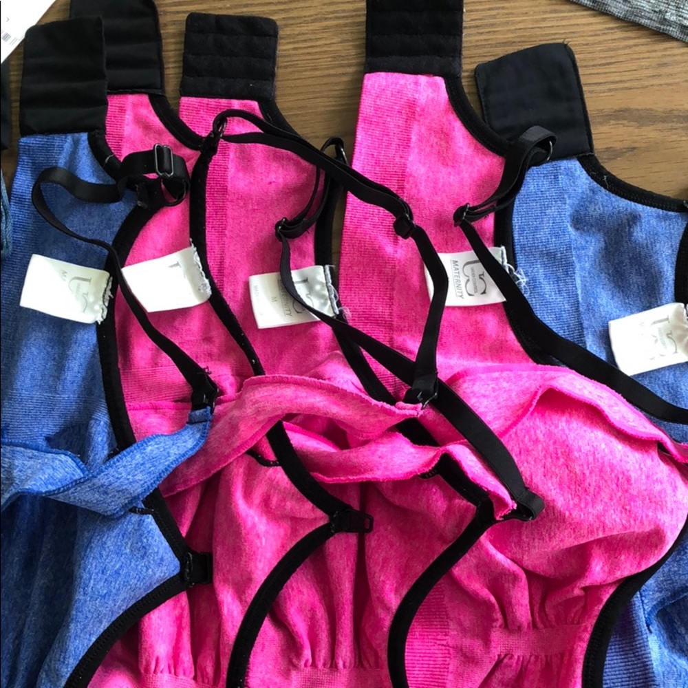 5 nursing bras M-S
